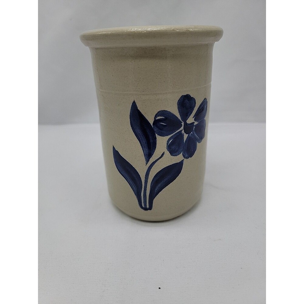Williamsburg Art Pottery Utensil Holder 5.5x3